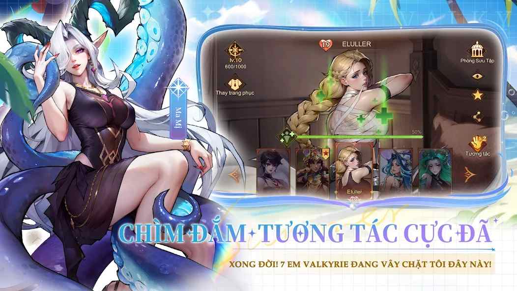Liên Minh Valkyrie cung cấp nhiều chế độ chơi phong phú, đáp ứng mọi sở thích