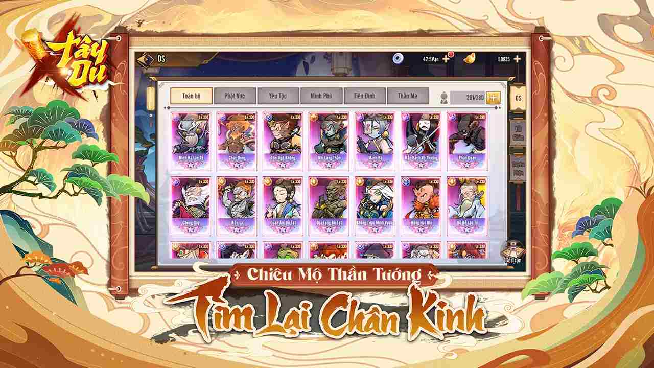 Thu thập & Nuôi tướng trong X Tây Du- Triệu hồi SSR qua vé