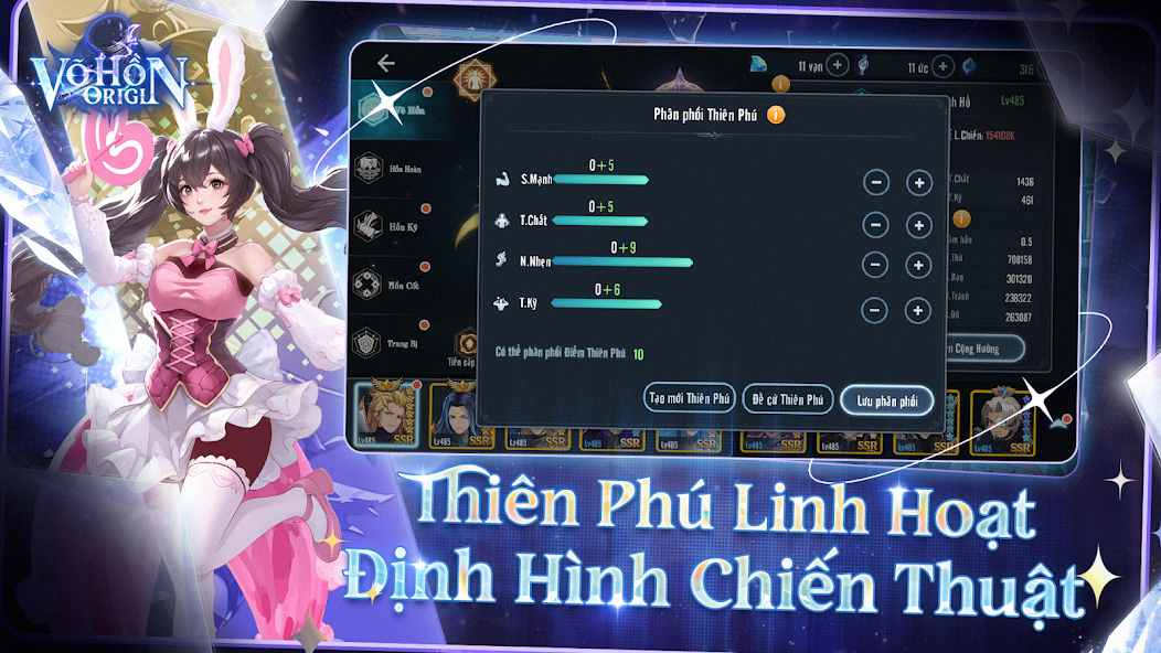 Cốt Truyện Chính (Hành Trình Thức Tỉnh Thần Thánh) game VHO- Chronicle of Spirits