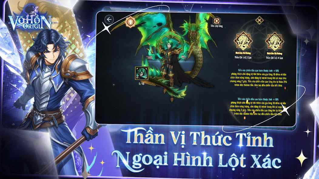 Hệ Thống Nhân Vật (Hồn Sư) game VHO- Chronicle of Spirits