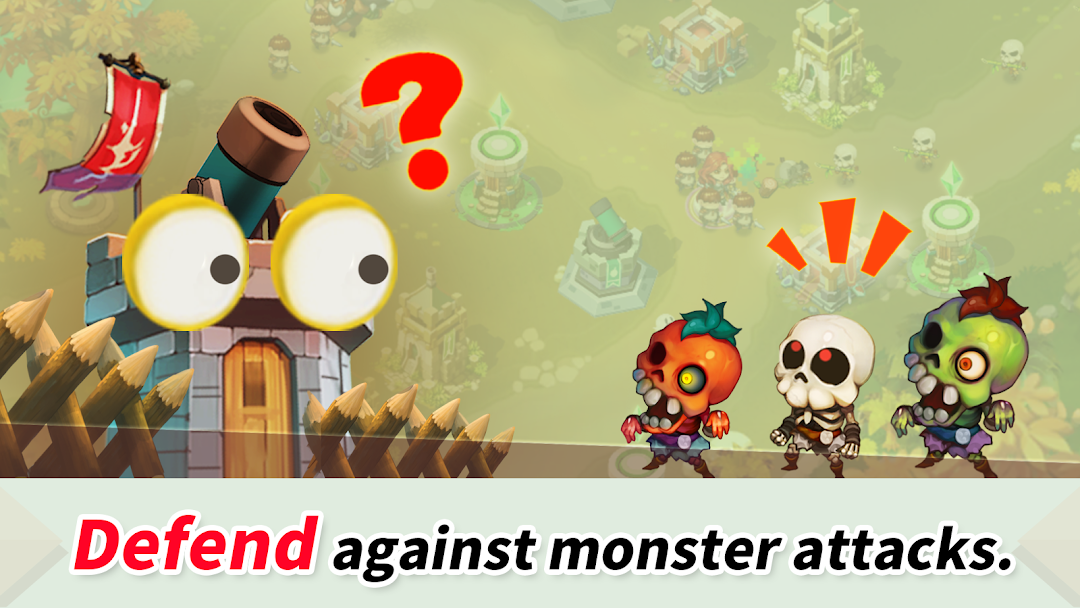 Hero Defense King Plus : TD mod apk screenshot 1