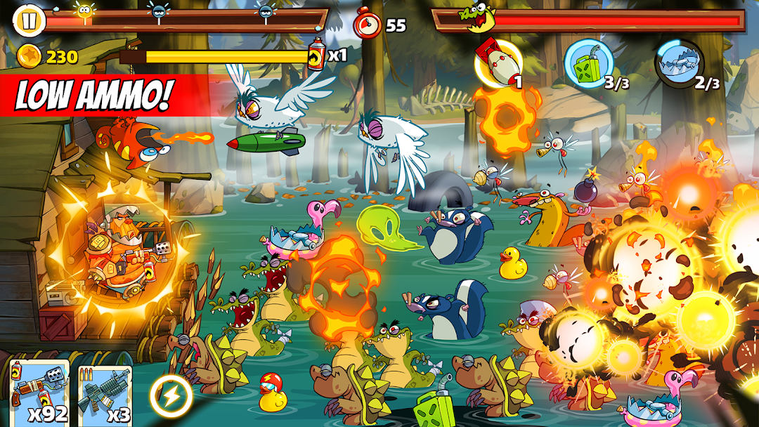 Swamp Attack 2 mod apk screenshot 1
