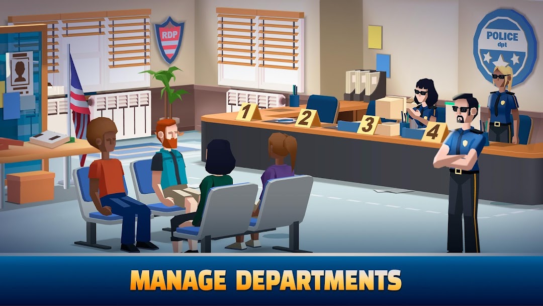 Idle Police Tycoon - Cops Game mod apk screenshot 2