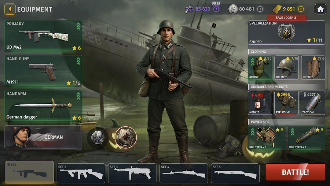World War 2－FPS Shooting Games mod apk screenshot 2