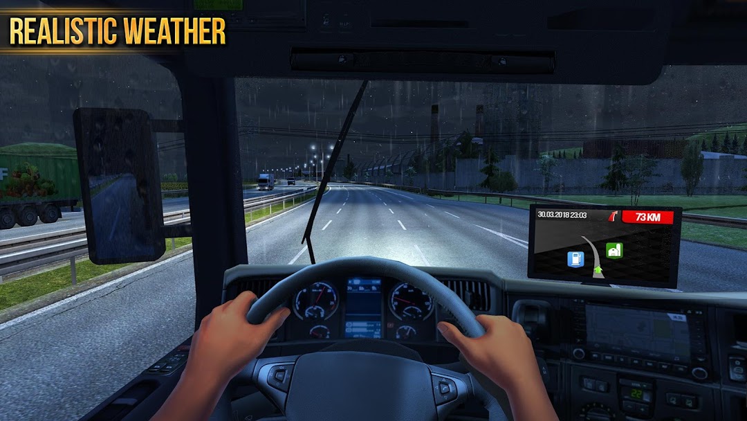 Truck Simulator : Europe mod apk screenshot 6