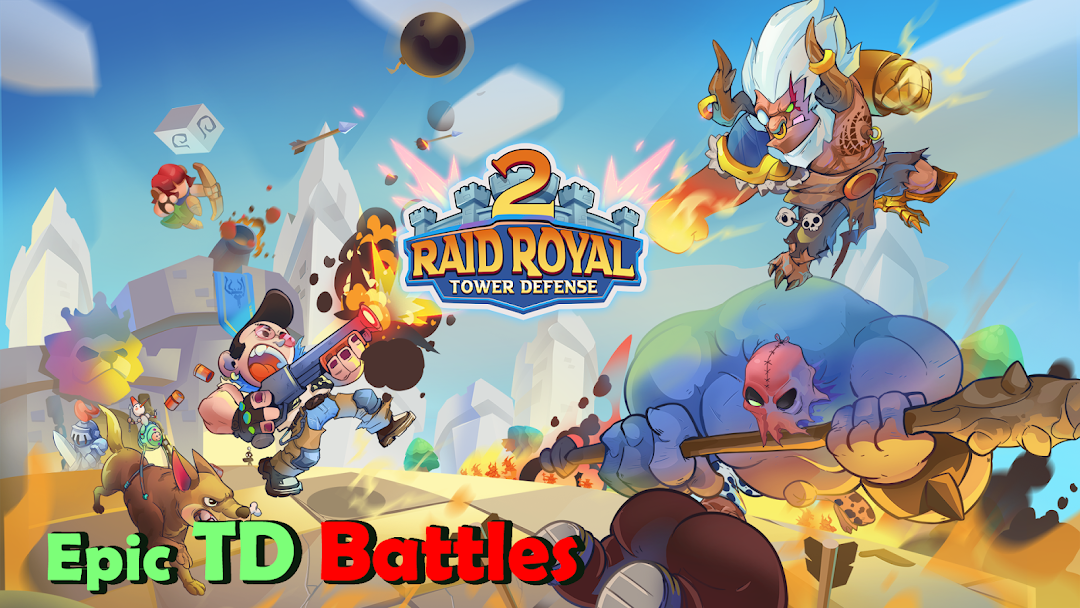 Raid Royal 2: TD Battles mod apk screenshot 1