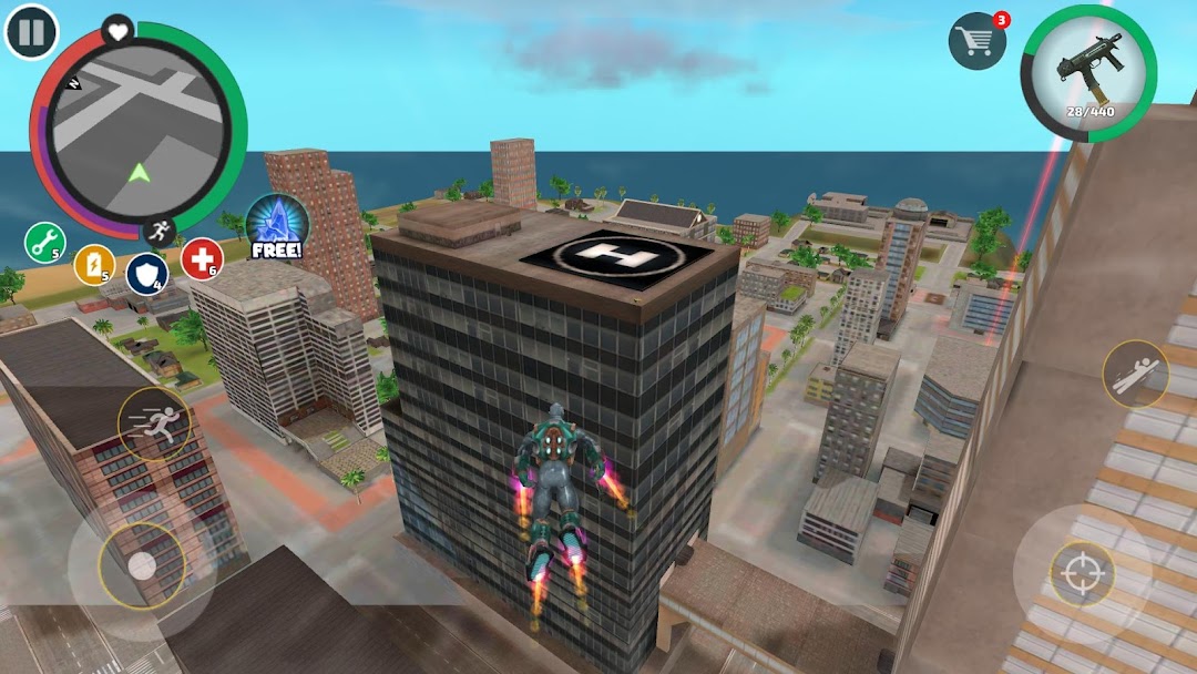 Rope Hero: Vice Town mod apk screenshot 4