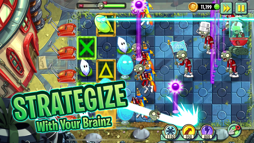 Plants vs. Zombies™ 2 mod apk screenshot 1
