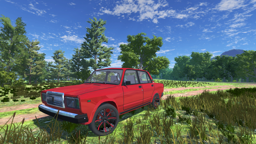 Russian Car Lada 3D mod apk screenshot 2