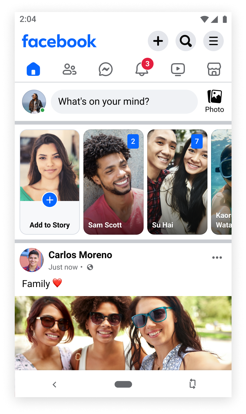 Facebook Lite mod apk screenshot 1