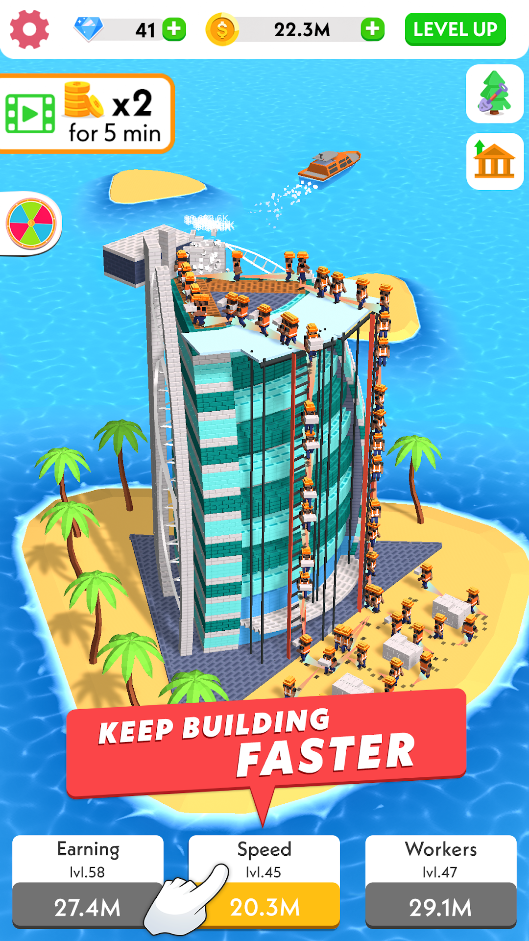 Idle Construction 3D mod apk screenshot 2
