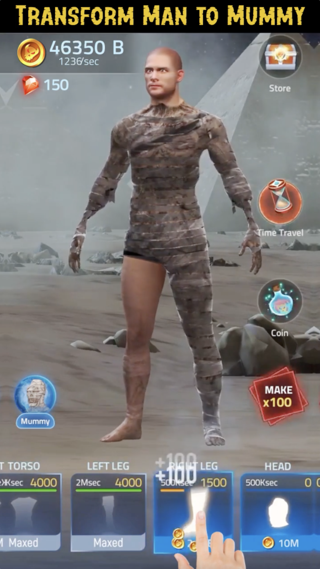 Idle Transformation mod apk screenshot 6