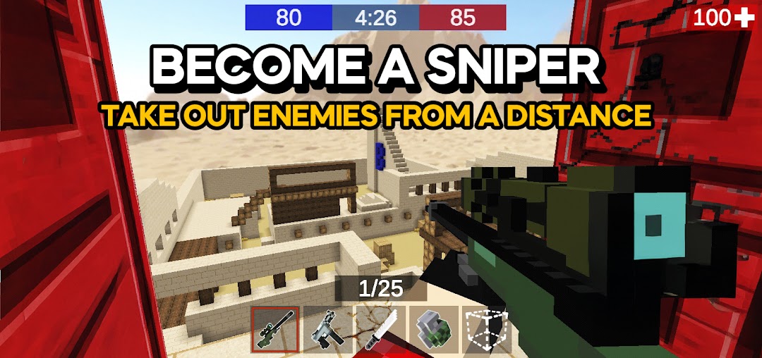 Pixel Combats 2: Gun games PvP mod apk screenshot 6