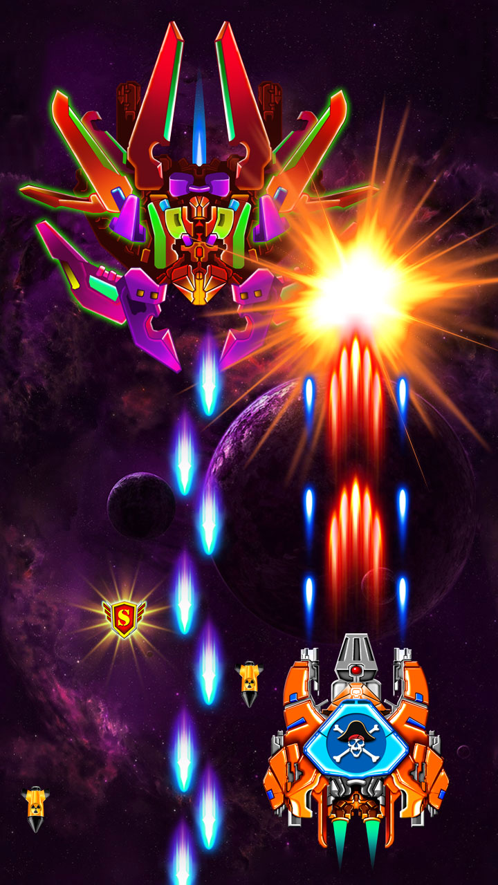 Galaxy Attack: Shooting Game mod apk screenshot 6