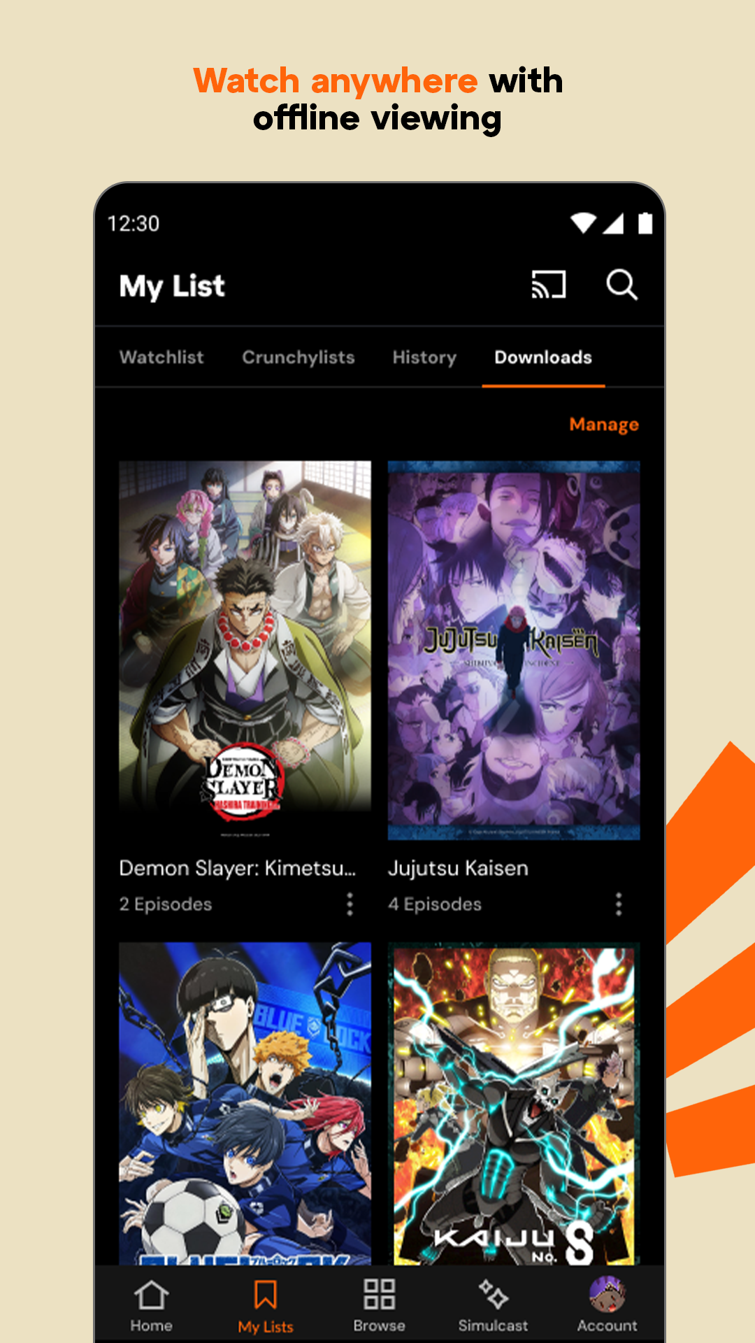 Crunchyroll: Anime Streaming mod apk screenshot 5