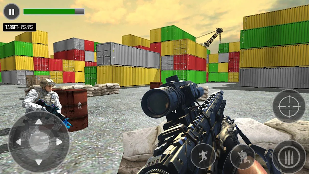Modern Strike Shooter Gun Game mod apk screenshot 2