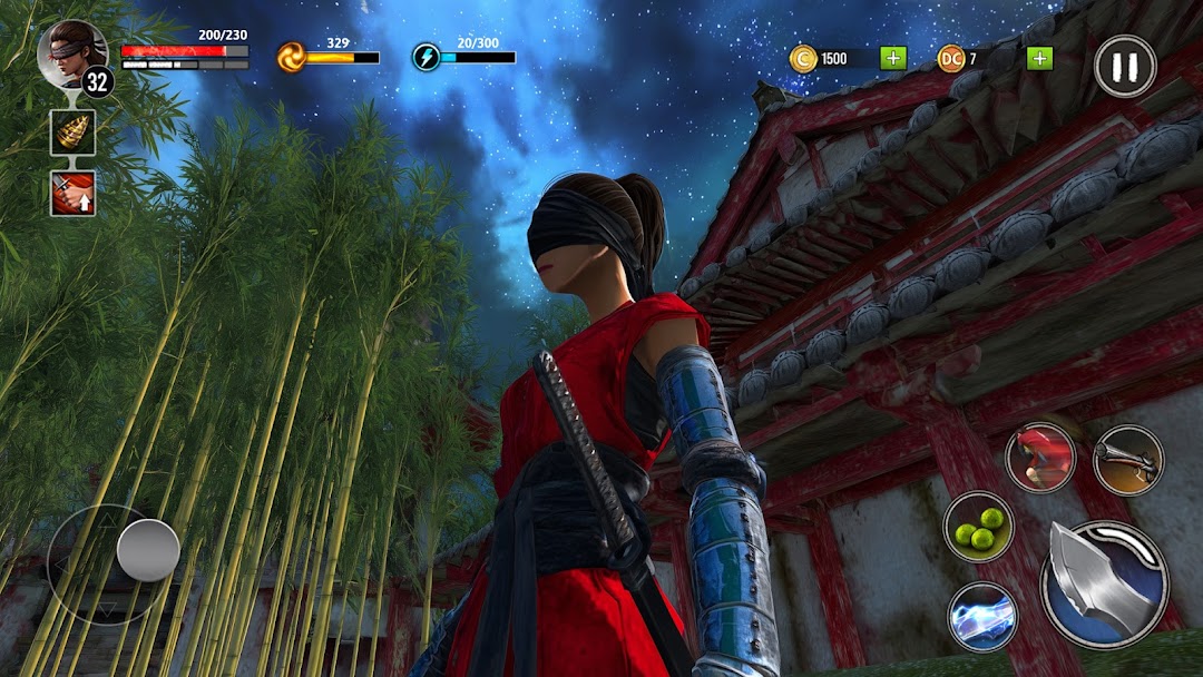 Ninja Ryuko: Shadow Ninja Game mod apk screenshot 7