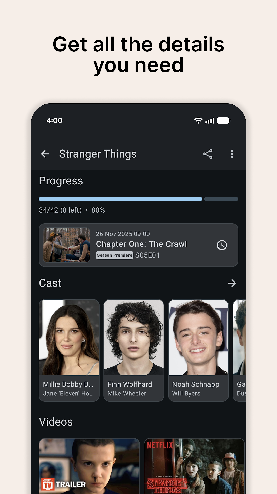 Cinexplore: TV & Movie Tracker mod apk screenshot 6