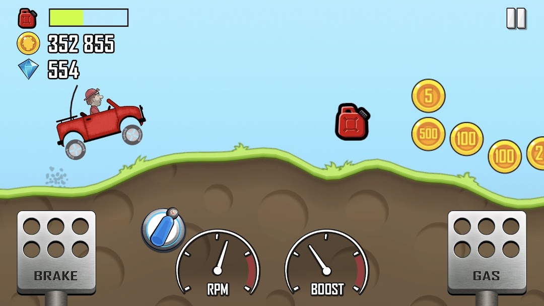 Hill Climb Racing mod apk screenshot 1