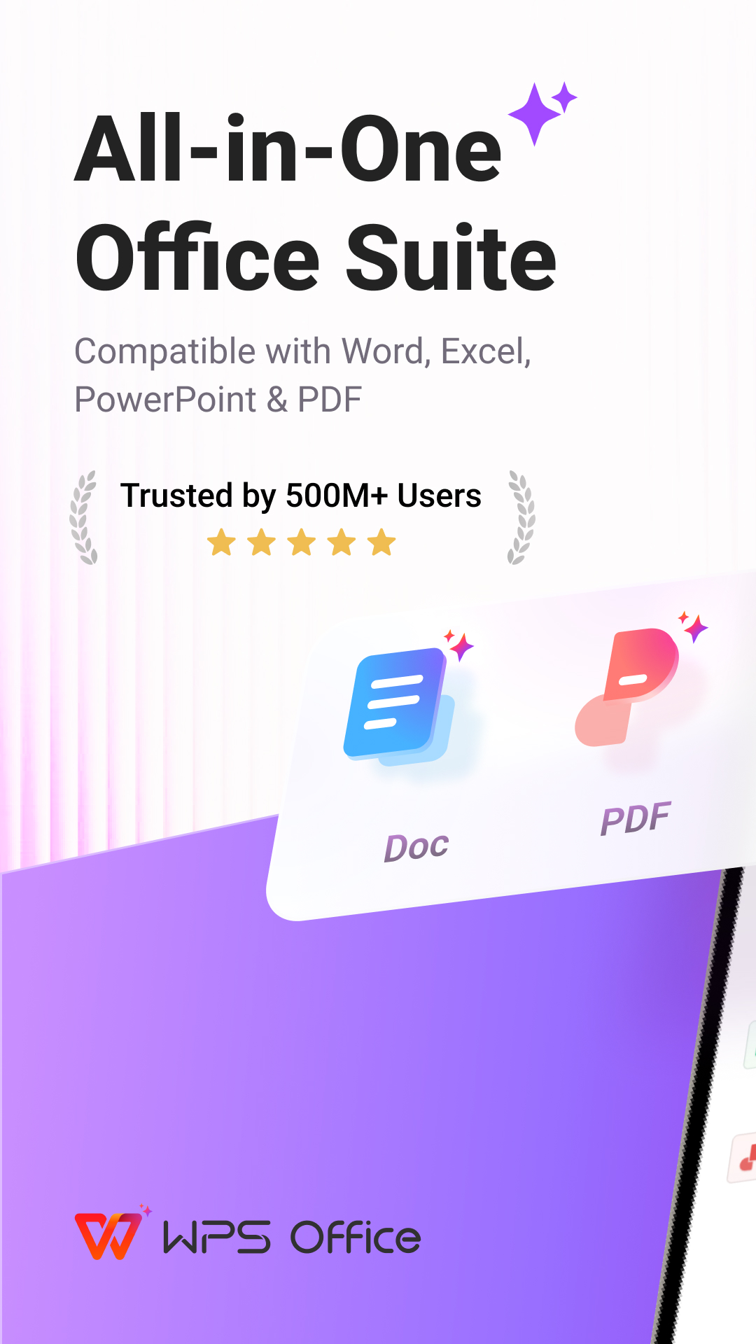 WPS Office-PDF, Word, Sheet mod apk screenshot 1