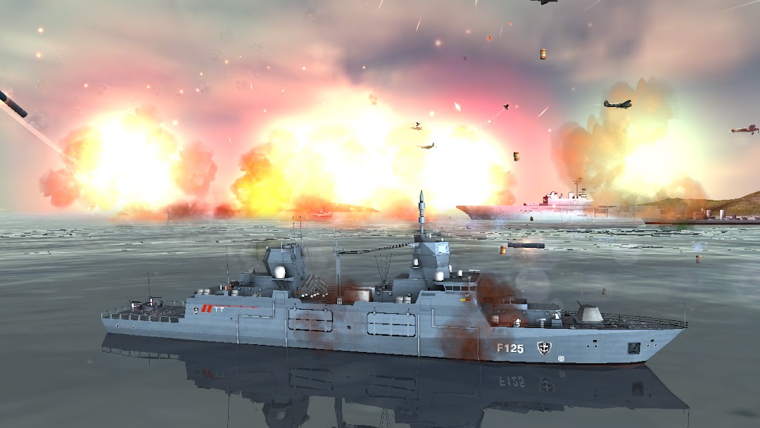 WARSHIP BATTLE:3D World War II mod apk screenshot 7