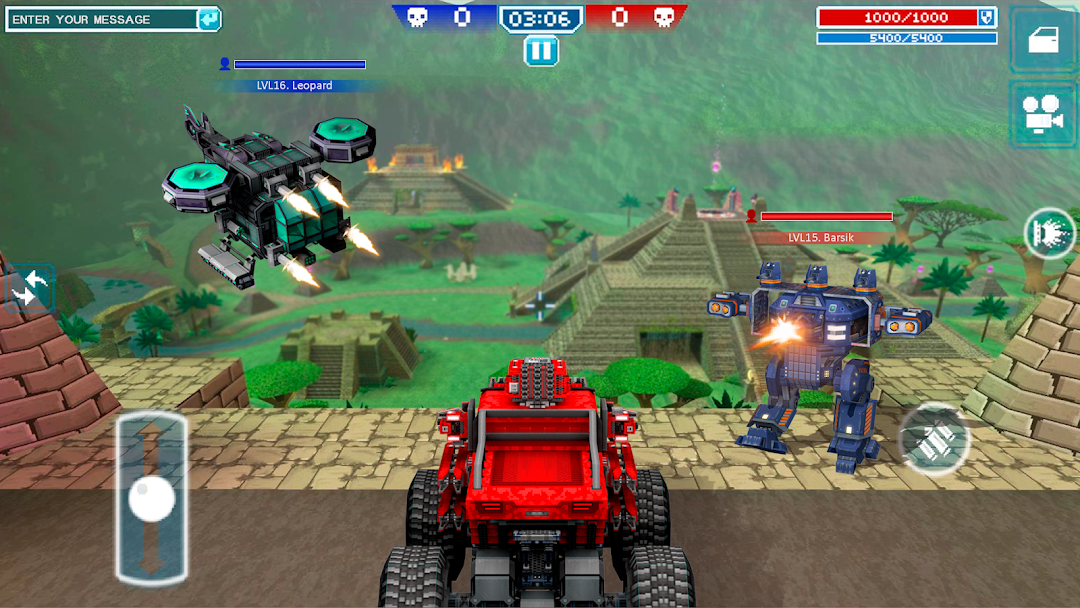 Blocky Cars online games mod apk screenshot 8