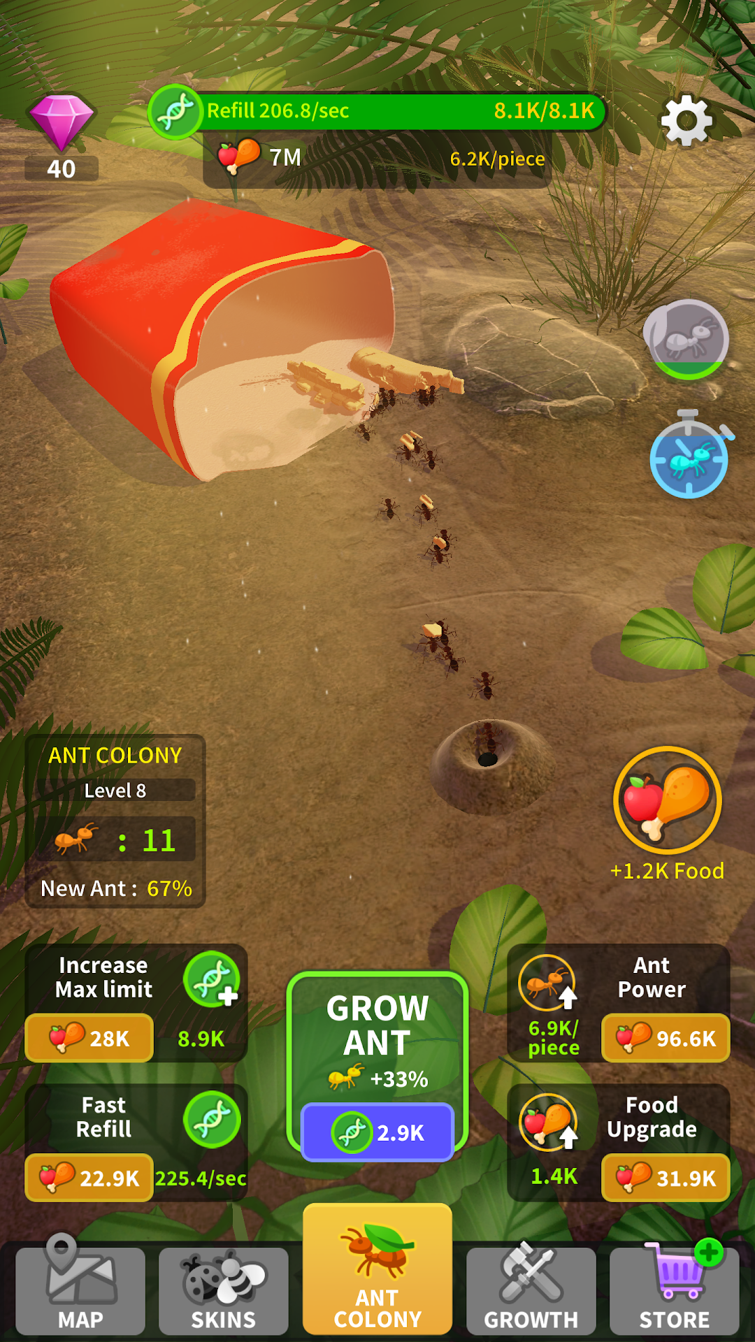 Little Ant Colony - Idle Game mod apk screenshot 5
