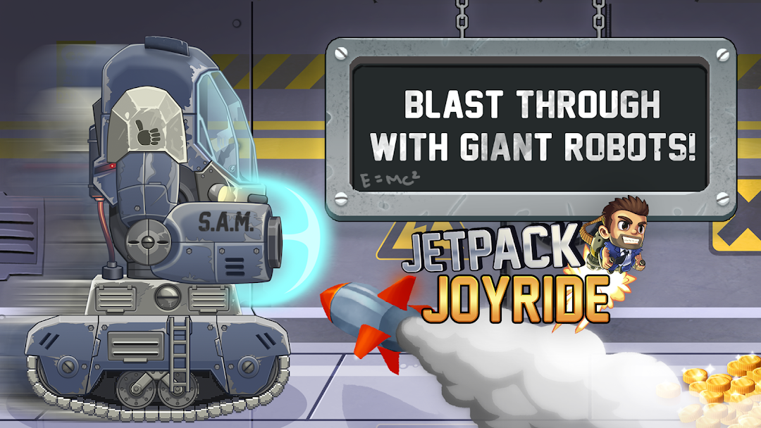 Jetpack Joyride mod apk screenshot 6