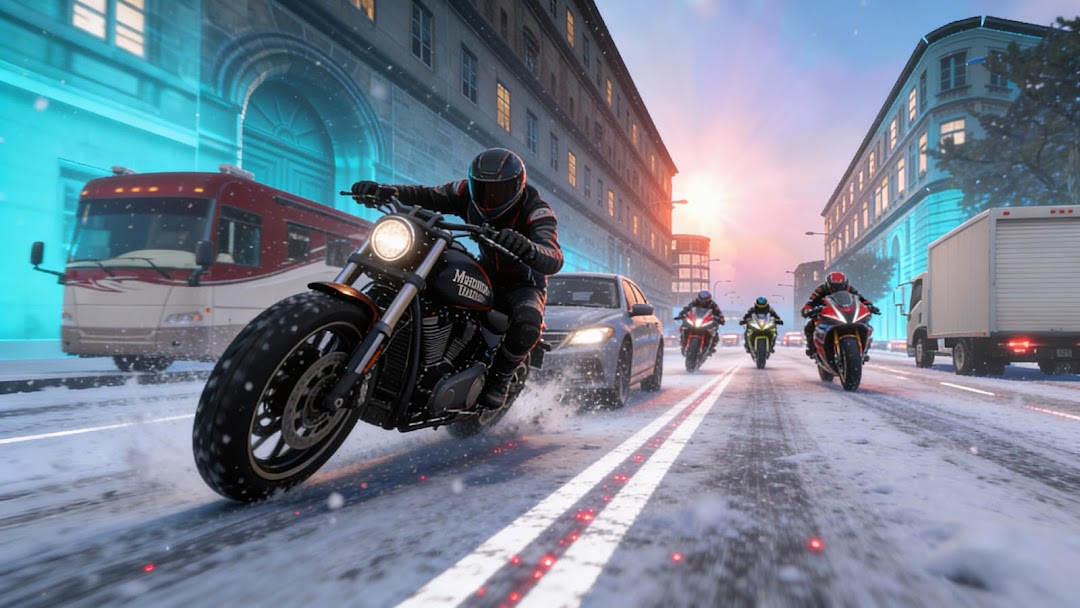 Motor Bike: Xtreme Races mod apk screenshot 3