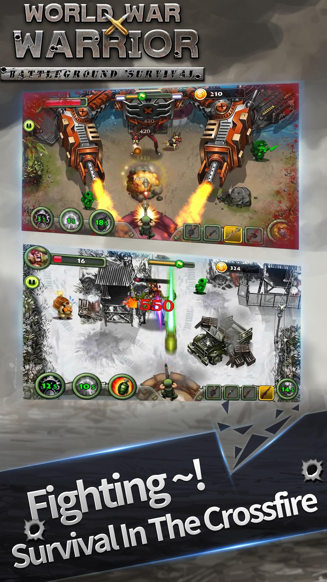 World War Warrior - Survival mod apk screenshot 2