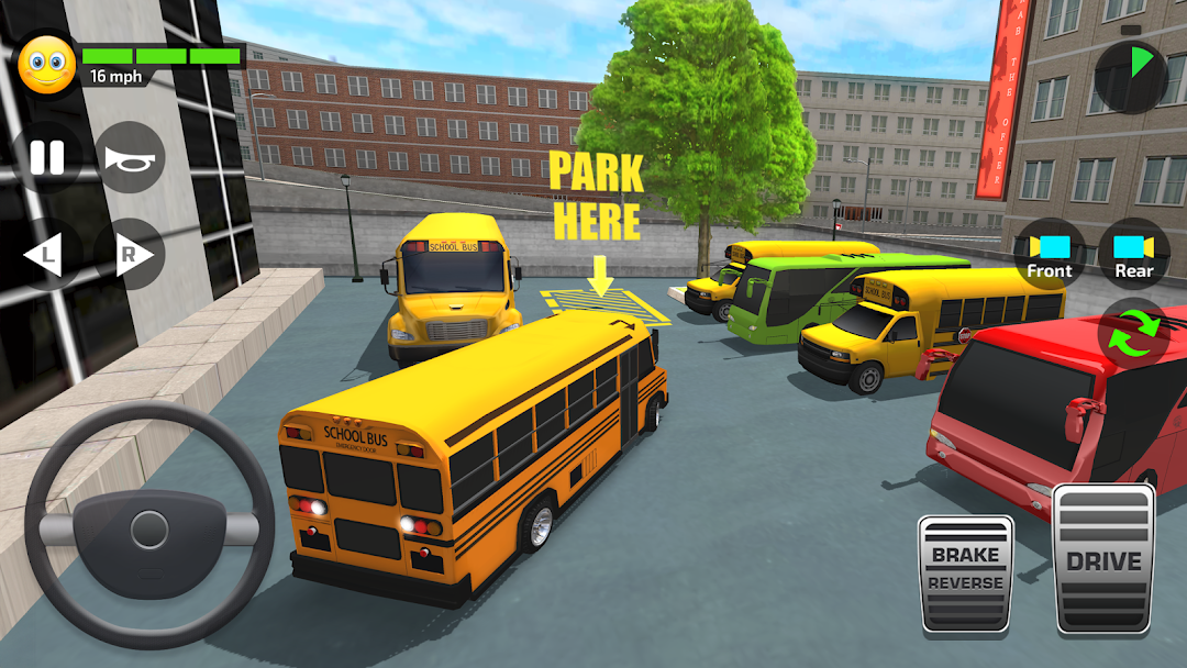 School Bus Simulator Driving mod apk screenshot 1