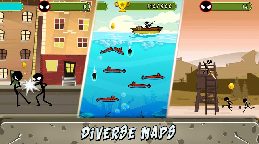 Stickman Revenge mod apk screenshot 1