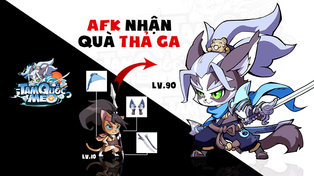 Tam Quốc Mèo mod apk screenshot 5