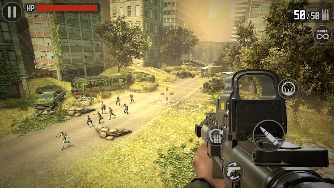 Zombie Sniper War 3 - Fire FPS mod apk screenshot 2