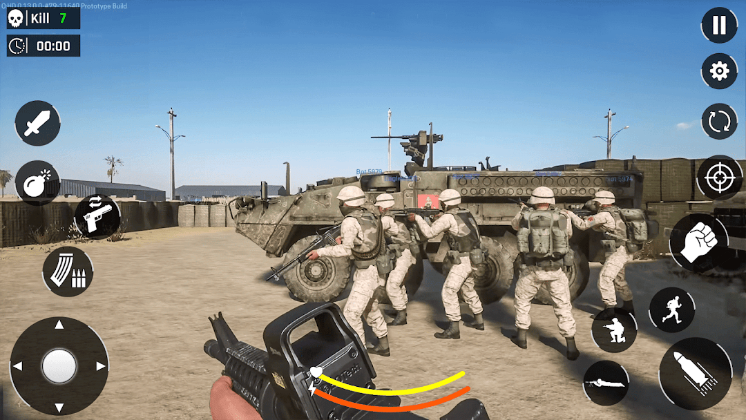 Gun Strike Offline Shooting 3D mod apk screenshot 3