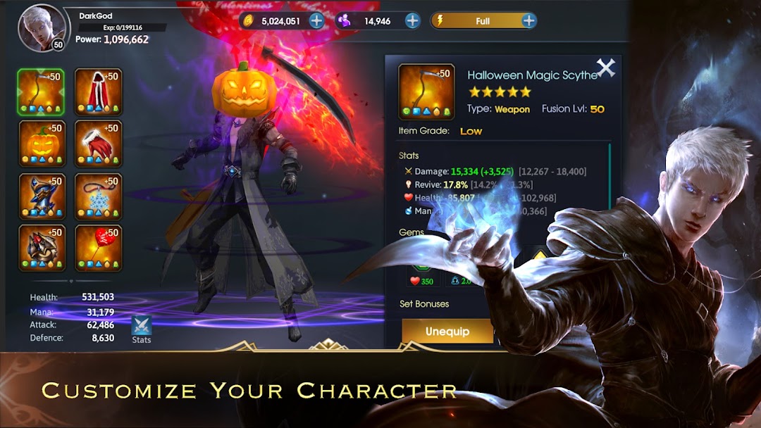 Dawnblade: Action RPG Offline mod apk screenshot 7