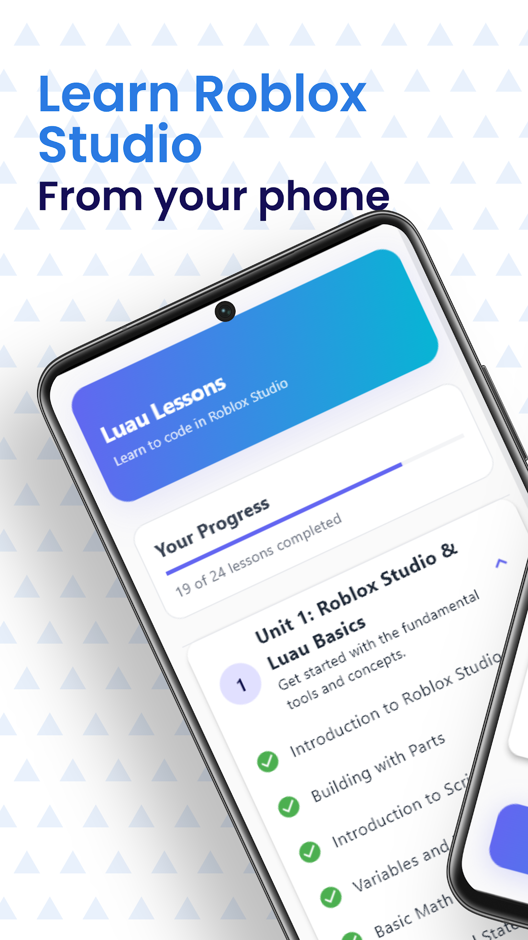 Roblox Studio - Coding Lesson mod apk screenshot 1