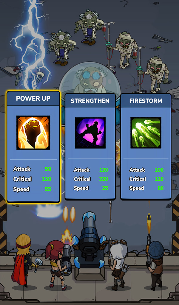 Zombie War Idle Defense Game mod apk screenshot 4