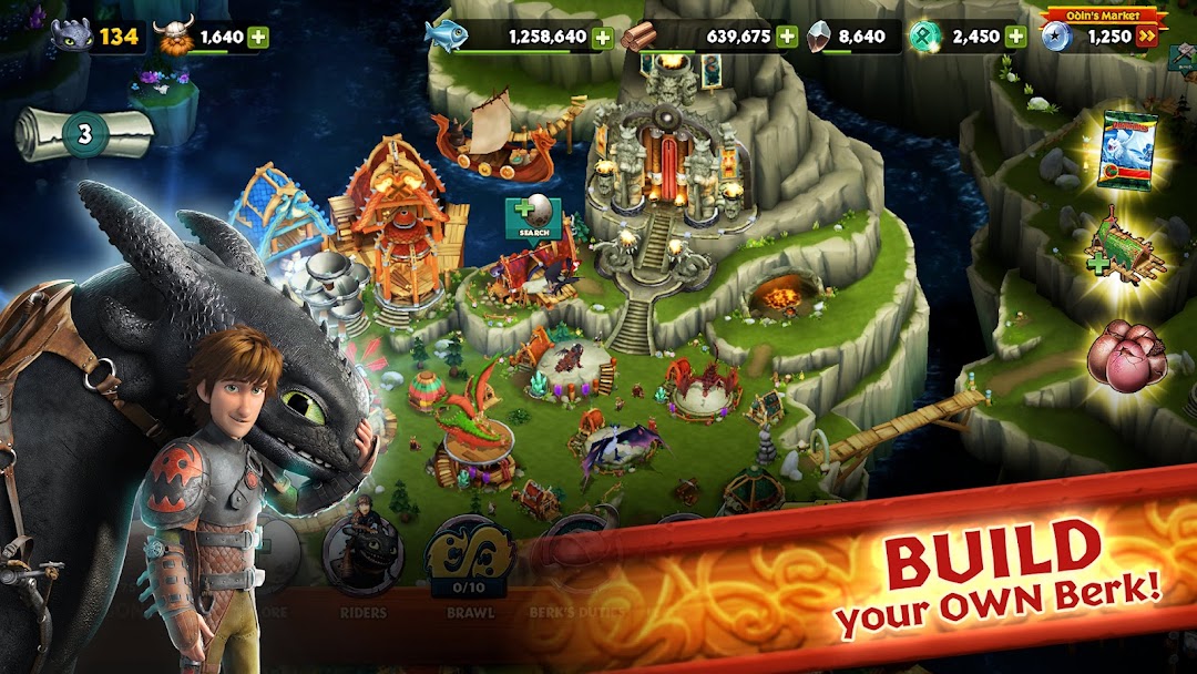 Dragons: Rise of Berk mod apk screenshot 1