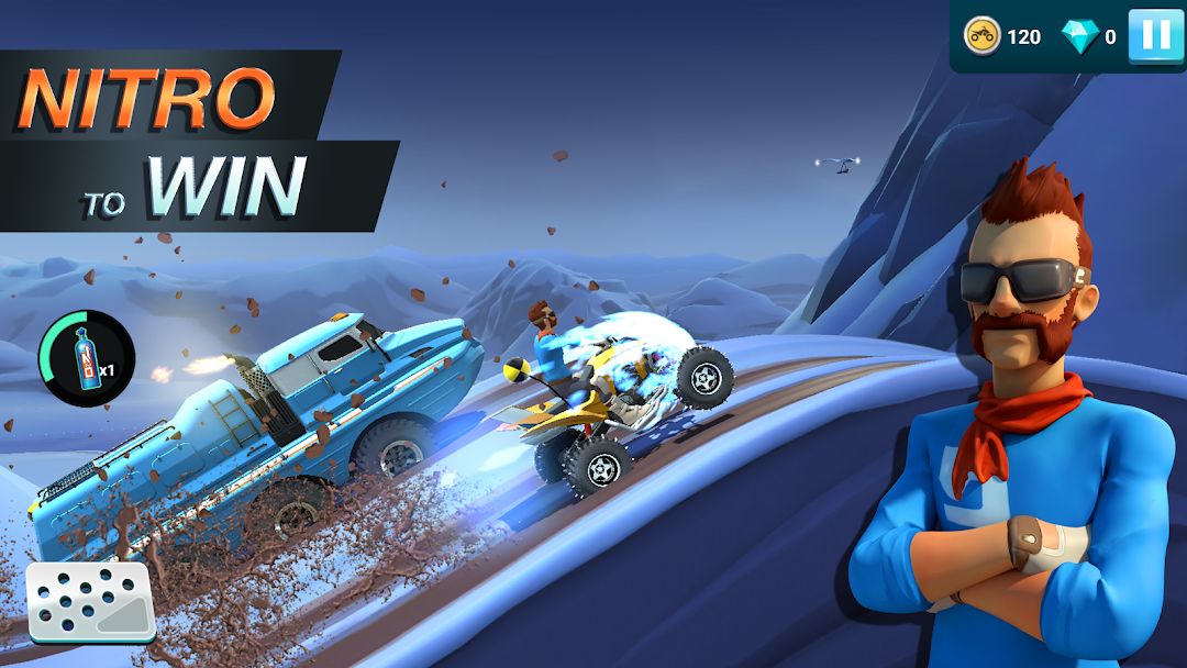 MMX Hill Dash 2 – Race Offroad mod apk screenshot 3