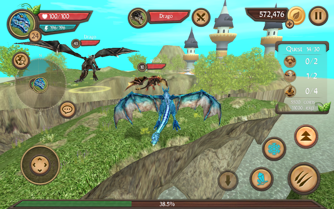 Dragon Sim Online: Be A Dragon mod apk screenshot 8