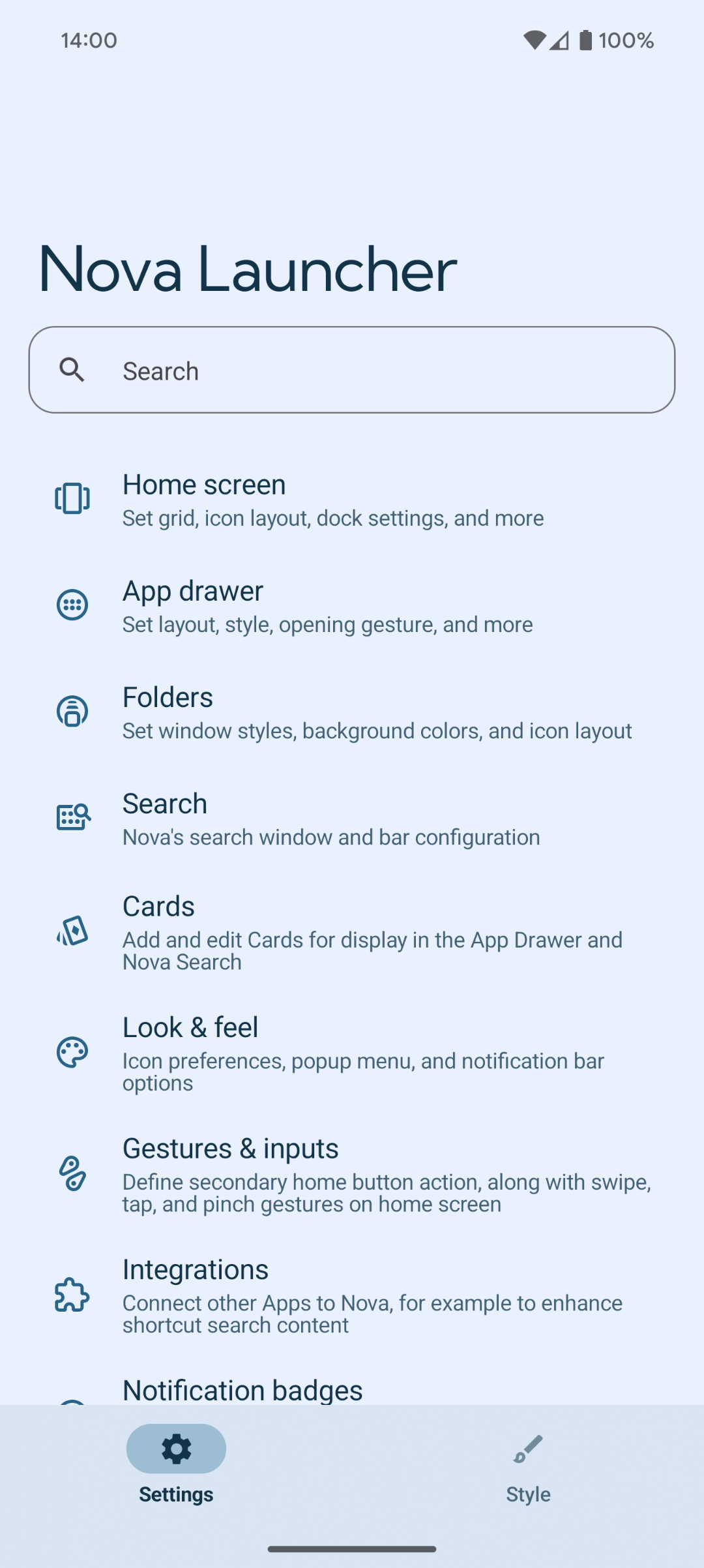 Nova Launcher mod apk screenshot 6