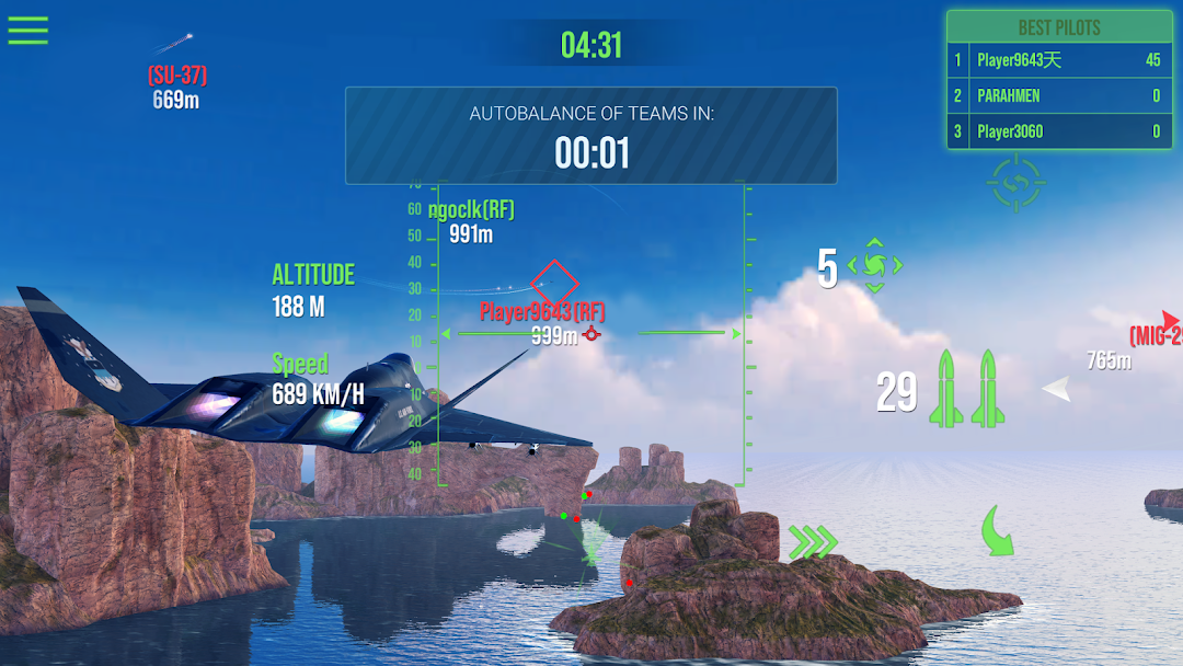 Modern Warplanes: PvP Warfare mod apk screenshot 6