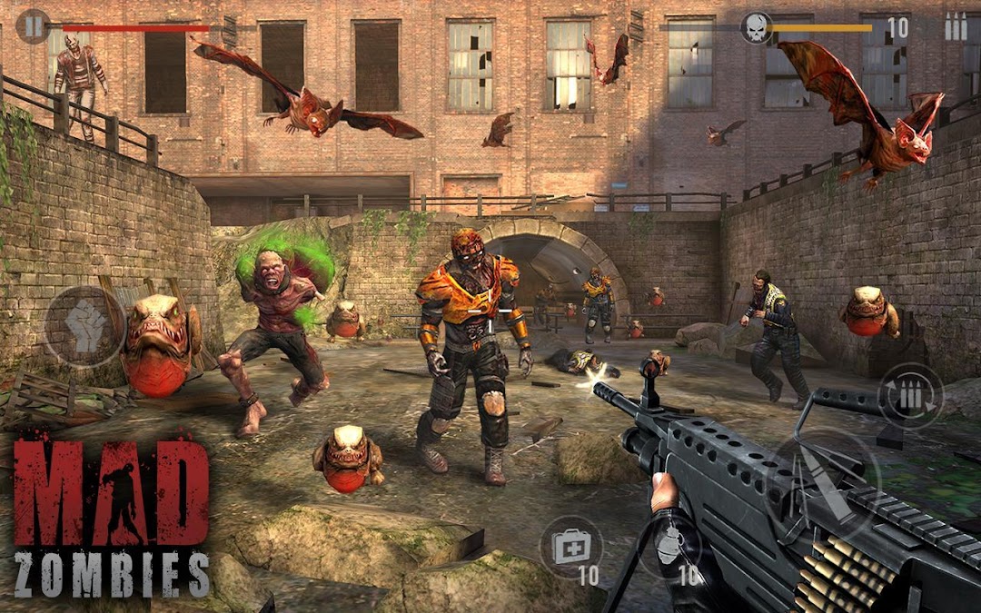Mad Zombies: Offline Games mod apk screenshot 4