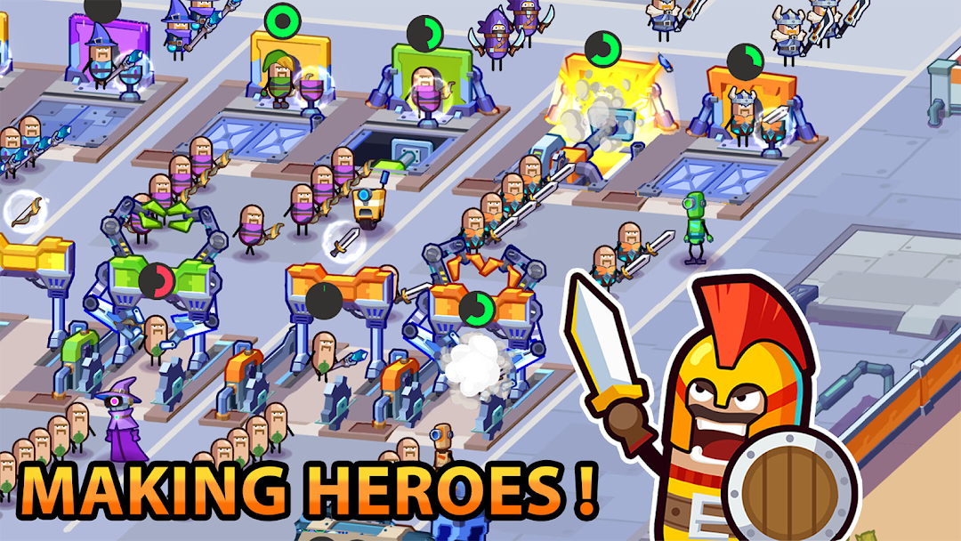 Hero Making Tycoon: Idle Games mod apk screenshot 2