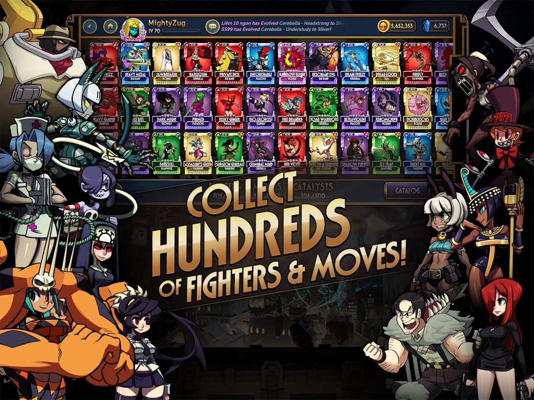 Skullgirls: Fighting RPG mod apk screenshot 8