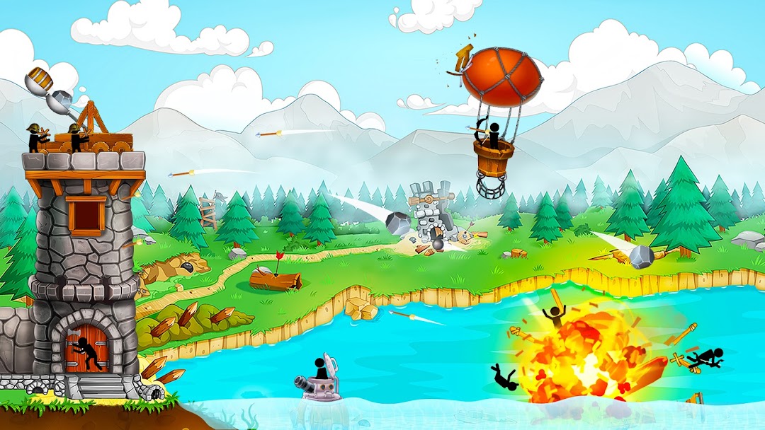 The Catapult: Stickman Pirates mod apk screenshot 8