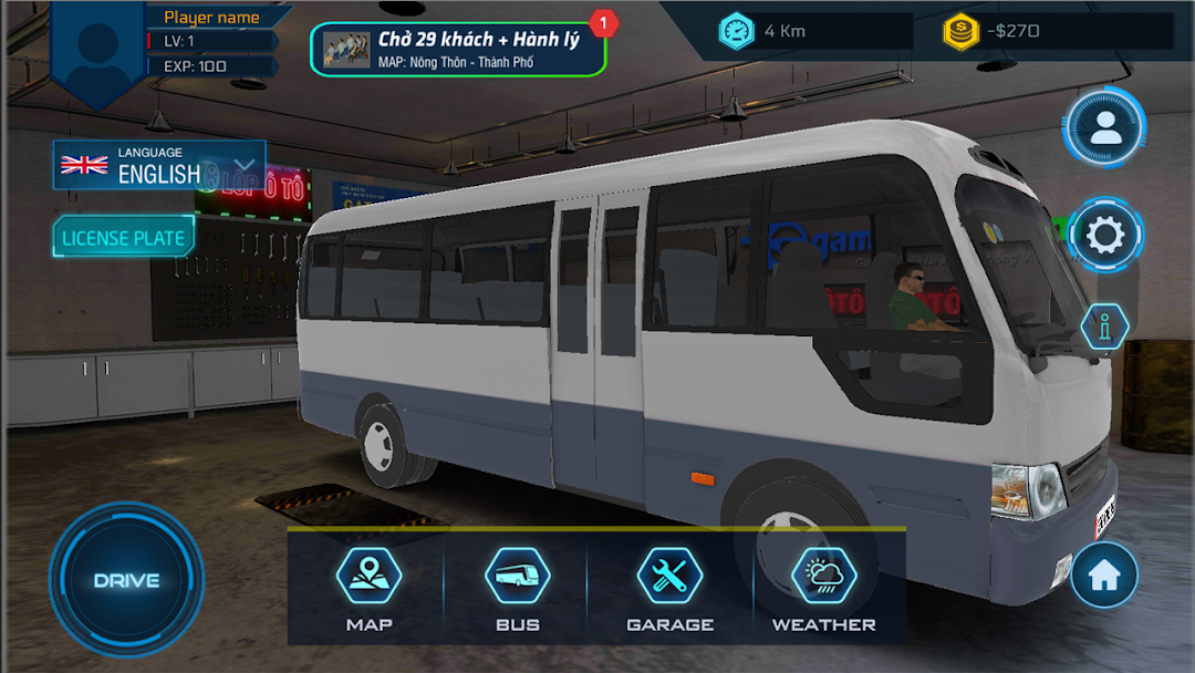 Minibus Simulator Vietnam mod apk screenshot 1