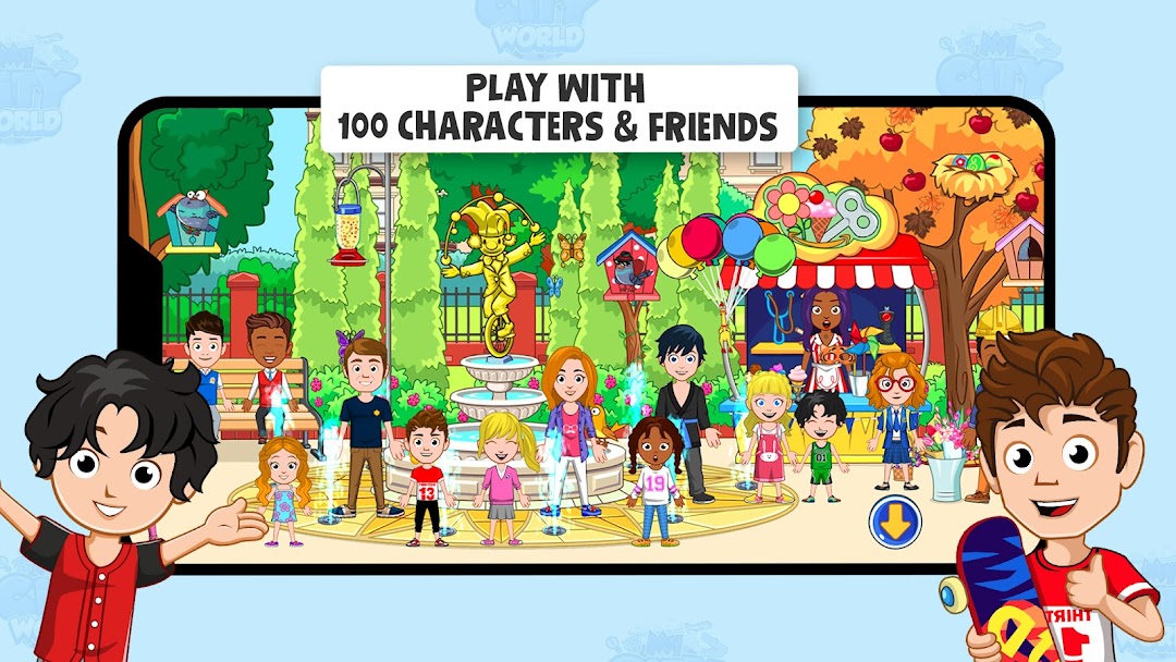 My Town World - Mega Doll City mod apk screenshot 6