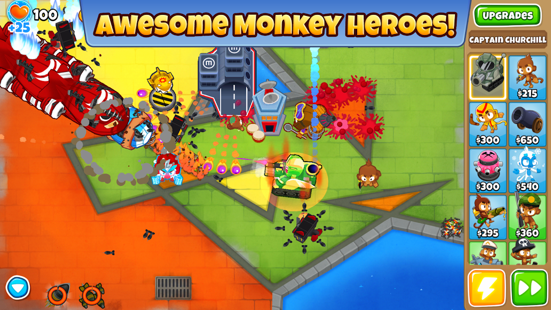 Bloons TD 6 mod apk screenshot 1